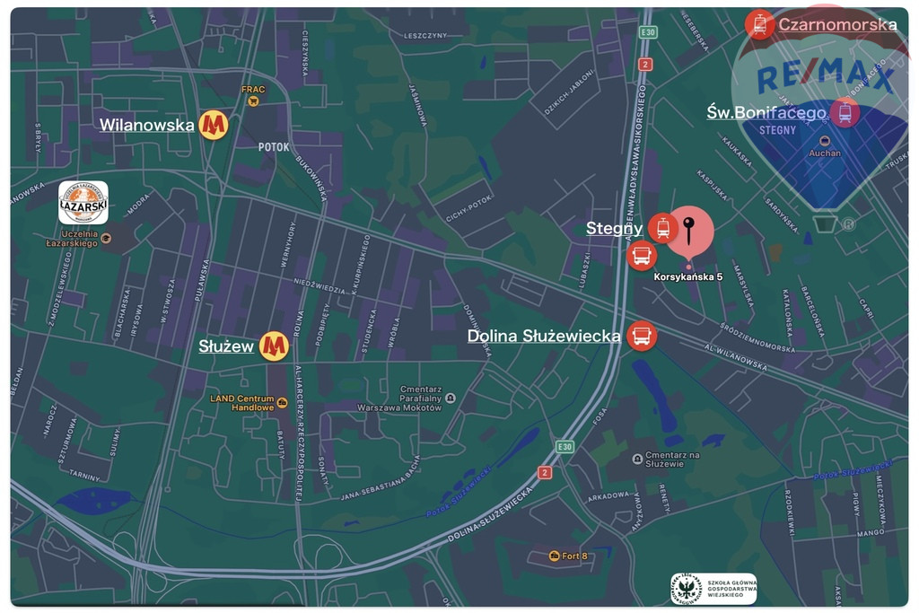 Mieszkanie Sprzedaż Warszawa Mokotów Korsykańska 15